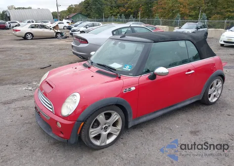 2007 Mini Cooper S from USA, damaged, VIN WMWRH33527TL94583